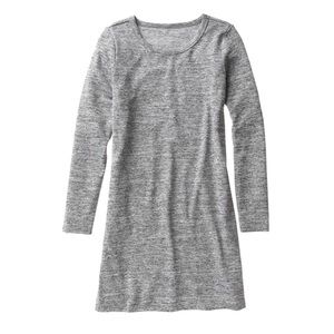 GAP Gray Long Sleeve Dress